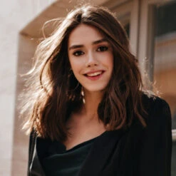 Ez Volume 5512 - Premium Human Hair Mono Silk Top Clip-In Hair Topper -Wavy Hair Shop ev5512 31454.1669060213