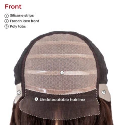 EUVOGUE I European Hair Mono Top Lace Front Hair Wig -Wavy Hair Shop front 73159.1681846311