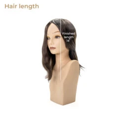 P7914BSC Mono Silk Top Human Hair Topper For Women -Wavy Hair Shop length 55459.1683913830