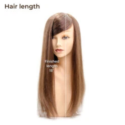 P7918 Double Monofilament Hairpiece | Mono Top With Poly Perimeter -Wavy Hair Shop length 59222.1665595764