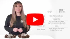 Toupee M101 Basic Thin Skin Hair Piece For Men - Basic Version -Wavy Hair Shop m101mbsc ua7HfOEaNpM 89629.1650894300