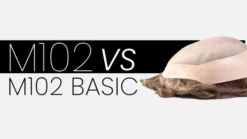 M102 Mono Silk Top With PU Perimeter And Folded Lace Front Hair System For Men -Wavy Hair Shop m102 68609.1688493356