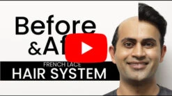 Mens Toupee M106 6.5"x8.5" French Lace Poly Back -Wavy Hair Shop m106 11M4f8LgYj4 25771.1642799661