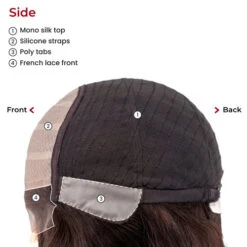 EUVOGUE I European Hair Mono Top Lace Front Hair Wig -Wavy Hair Shop side 08404.1681846312