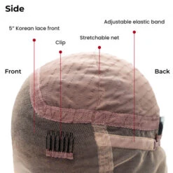 Bella Full Lace Front Wig -Wavy Hair Shop side 33430.1695753955