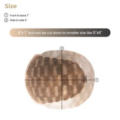 Queen 12 Women’s French Lace Hair Topper -Wavy Hair Shop size 08293.1663252132