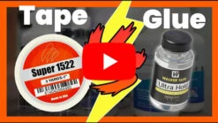 No Shine Extension Tape Tabs 10 Sheets Of 12 Tabs (120 Total) -Wavy Hair Shop tool pFftP6mCTVc 89595.1649103506