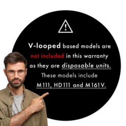 M161V Mens Toupee 8"x10" Poly Skin V Loop Mens Hair System -Wavy Hair Shop warning 25828.1650472477